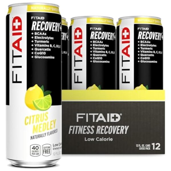 FITAID (Low Calorie) Sports Recovery 354ml x 12 per Carton Citrus Medley